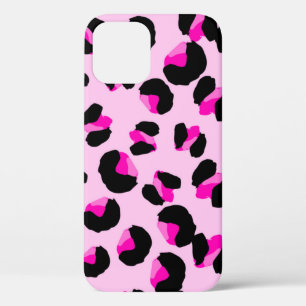 Case-Mate iPhone Case Léopard rose. Motif de peau animale. Leopard. Pant