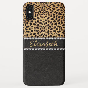 Case-Mate iPhone Case Léopard Spot Rhinestone Diamonds Personnaliser