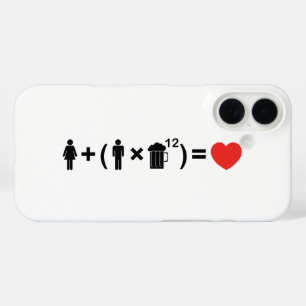 Coque Pour iPhone 16 L'équation d'amour pour les hommes