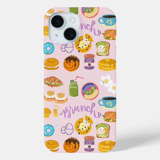 Coques Case-Mate iPhone L'équipe brunch (Verso)