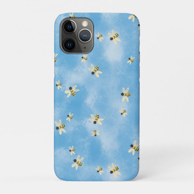 Coques Case-Mate iPhone Les Abeilles Dans Le Ciel (Dos)