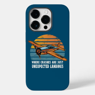 Coque Pour iPhone 14 Pro Les accidents sont des atterrissages inattendus Dr