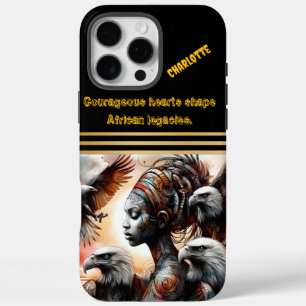 Coques iPhone 16 Pro Max Les aigles s'élèvent dans un pays de guerriers dyn