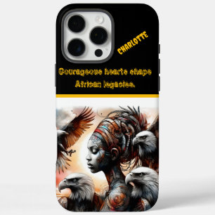 Coques iPhone 16 Pro Max Les aigles s'élèvent dans une terre vibrante de gu