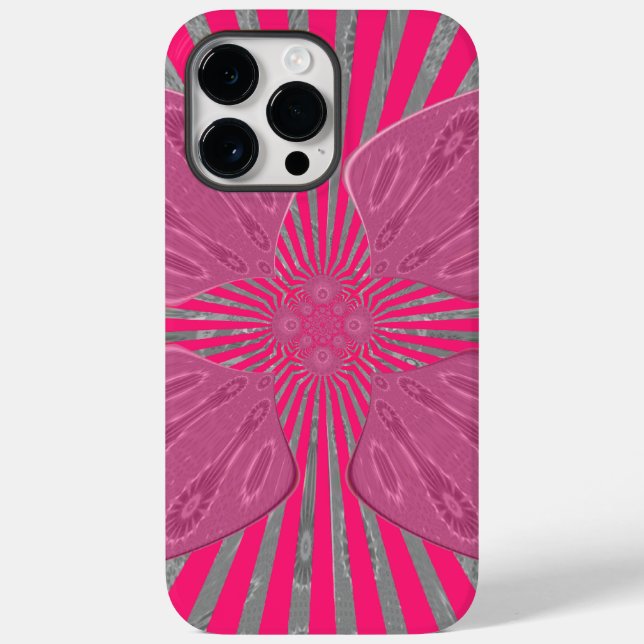 Coques Case-Mate iPhone Les ailes de la fleur électrique : Un Edgy Vivily  (Verso)