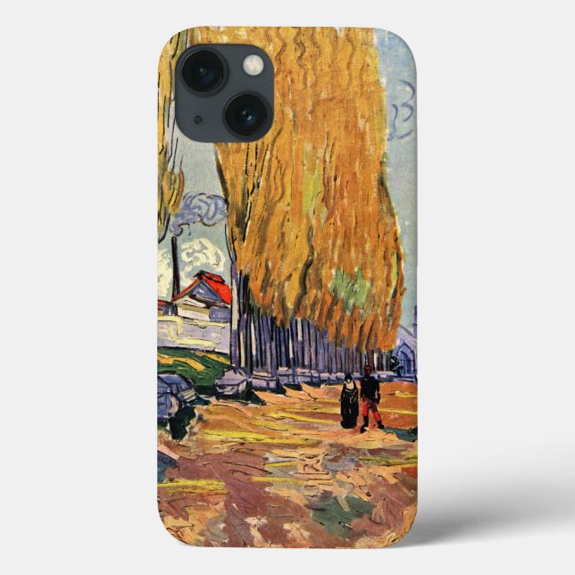 Coques Case-Mate iPhone Les Alyscamps (cimetière) par Vincent van Gogh (Verso)