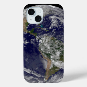 Coque Pour iPhone 15 Les Amériques Au Jour des terres.