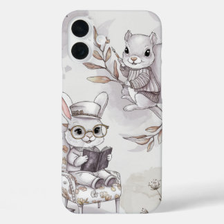 Coques iPhone 16 Plus Les amis de la forêt à l'étude