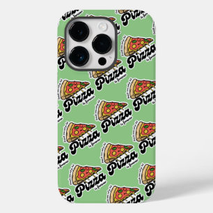 Coque Pour iPhone 14 Pro Les amis viennent et s'en vont, mais la pizza est 