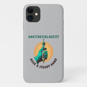 Case-Mate iPhone Case Les anesthésiologistes ont une main stable, Anesth