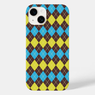 Coque Pour iPhone 14 les années 70 écossais tatan-Motif