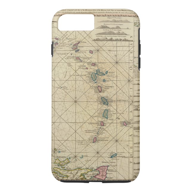 Coques Case-Mate iPhone Les Antilles, îles de Charibbee (Dos)