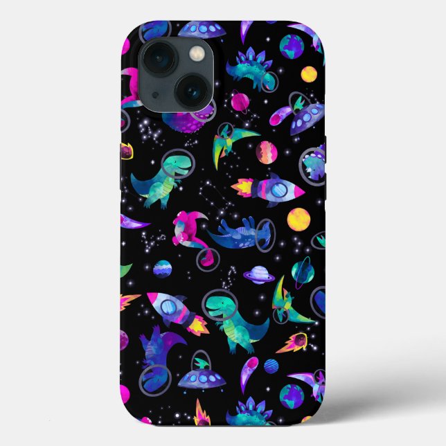 Coques Case-Mate iPhone Les Astronautes Dinosaures Dans L'Espace Des Enfan (Verso)