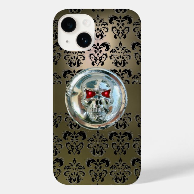 COQUES Case-Mate iPhone LES AUTORITÉS DE COMPÉTENCES GRAS NOIR DOMMASQUE (Verso)