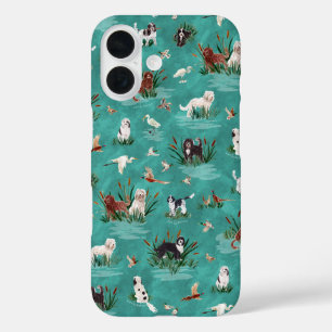 Coque Pour iPhone 16 LES BARBETS Aqua