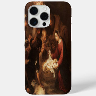 Coque iPhone 15 Pro Max Les bergers de la Nativité 1668