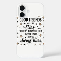 Les bons amis sont comme des étoiles Citation Insp