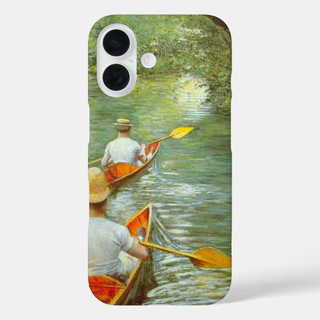 Coques Case-Mate iPhone Les Canoës, Perissoires par Gustave Caillebotte (Verso)