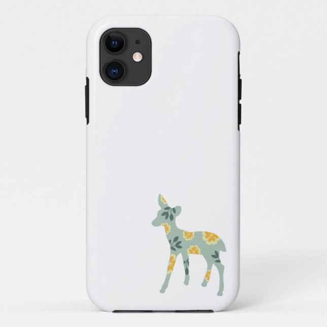 Coques Case-Mate iPhone Les cerfs communs adulent le motif animal mignon (Dos)