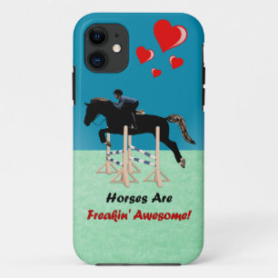Etui iPhone Case-Mate Les chevaux mignons sont Freakin impressionnant