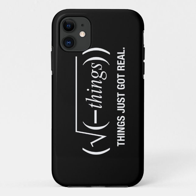 Coques Case-Mate iPhone les choses sont juste devenues vraies (Dos)