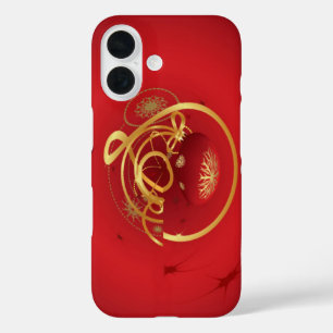 Coques iPhone 16 Les cloches de Noël rouges Jingle ont un beau jour