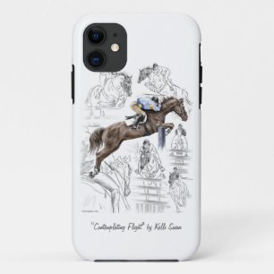 Etui iPhone Case-Mate Les clôtures des Chevaux de cavalier Montage