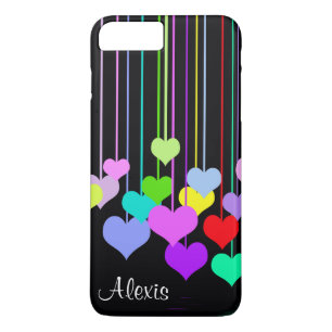 Coque Case-Mate Pour iPhone Les coeurs dangereux sur le noir