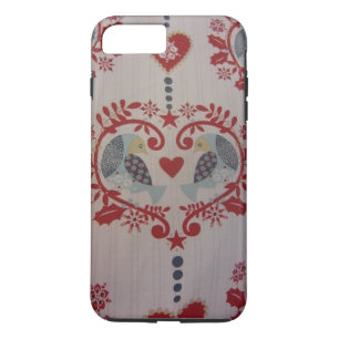 Coque Case-Mate Pour iPhone Les colombes et les coeurs — Pennsylvanie style né
