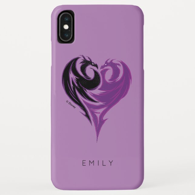 Coques Case-Mate iPhone Les descendants de Disney| Mal Dragon Heart (Dos)