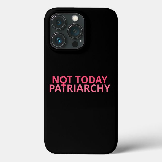 Coques Case-Mate iPhone Les droits des femmes féministe - Pas aujourd'hui, (Verso)