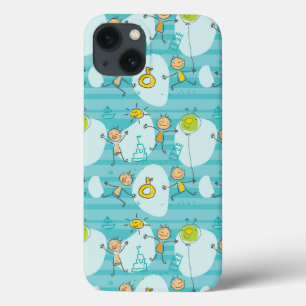 iPhone 13 Case Les enfants de Cute