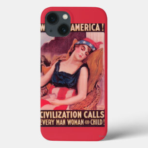 iPhone 13 Coque Les Etats-Unis d'AmericaWar II promotionnel