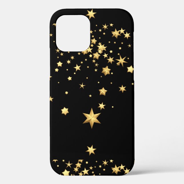Coques Case-Mate iPhone Les étoiles d'or (Verso)