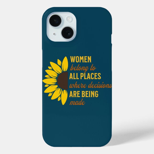 Coques Case-Mate iPhone Les femmes appartiennent à tous les endroits iPhon (Verso)