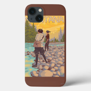 iPhone 13 Coque Les femmes pilotent la pêche - Montana