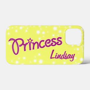 Case-Mate iPhone Case Les filles nommées princesse étoile rose jaune