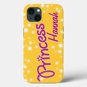 Etui iPhone Case-Mate Les filles nommées princesse étoile rose jaune