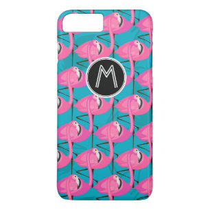 Coques Pour iPhone Les Flamants roses au néon ajoutent votre