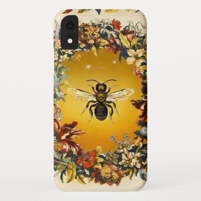 COQUES Case-Mate iPhone LES FLEURS DU PRINTEMPS MIEL BEE / BEEKEEPER (Dos)