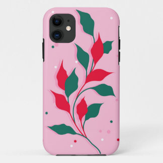 Case-Mate iPhone Case Les fleurs en Crimson