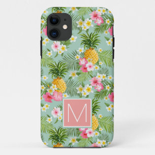 Etui iPhone Case-Mate Les fleurs et les ananas tropicaux ajoutent