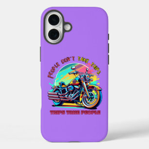 Coques iPhone 16 Plus Les gens ne font pas de voyages : vélo de style ré