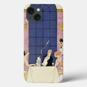 Case-Mate iPhone Case Les gourmands, 1920-30 (copie de pochoir)