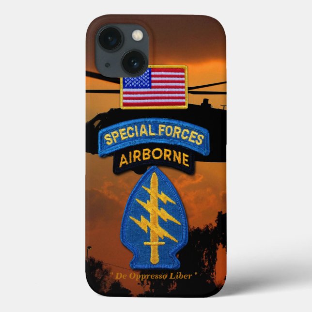 Coques Case-Mate iPhone Les Green Berets des forces spéciales (Verso)