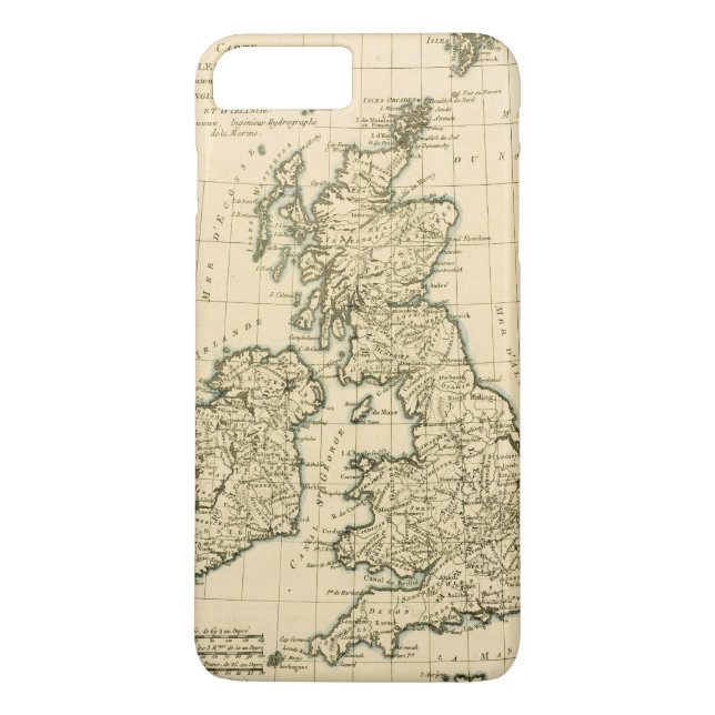 Coques Case-Mate iPhone Les îles britanniques (Dos)