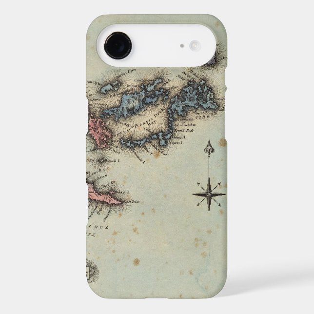 Coques Case-Mate iPhone Les Îles Vierges (Verso)