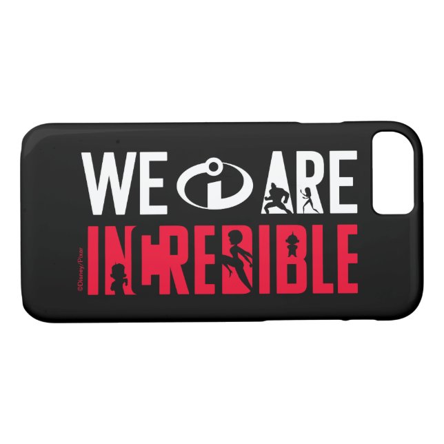 Coques Case-Mate iPhone Les Incroyables 2| Nous sommes incroyables (Dos (Horizontal))