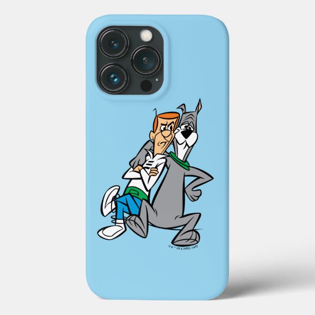 Coques Case-Mate iPhone Les Jetsons | George & Astro Buddies (Verso)
