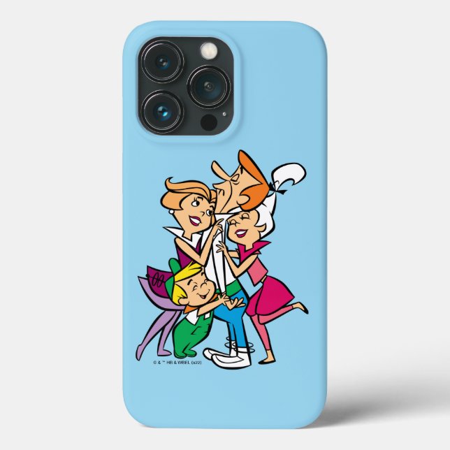 Coques Case-Mate iPhone Les Jetsons | La famille (Verso)